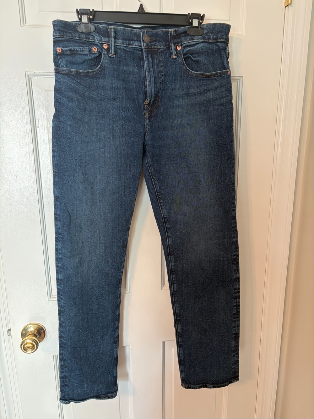 American Eagle Outfitters Dark Blue Relaxed Fit Jeans
